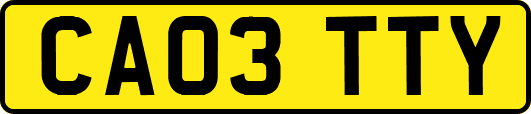 CA03TTY