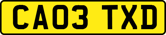 CA03TXD