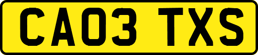 CA03TXS