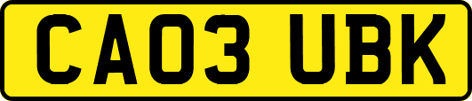 CA03UBK