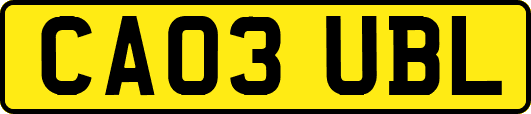 CA03UBL