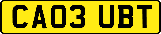 CA03UBT