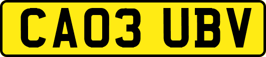 CA03UBV