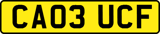 CA03UCF