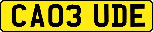 CA03UDE