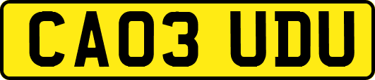 CA03UDU
