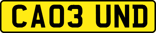 CA03UND