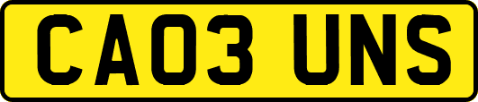 CA03UNS