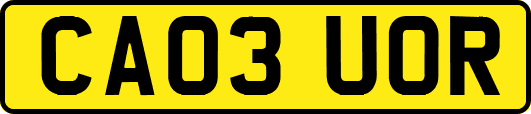 CA03UOR