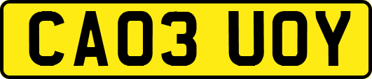 CA03UOY