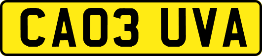 CA03UVA