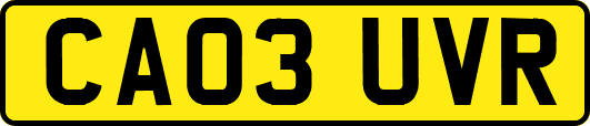 CA03UVR
