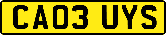 CA03UYS