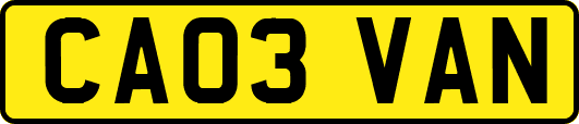 CA03VAN