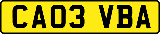 CA03VBA