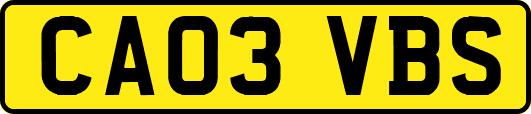 CA03VBS
