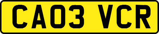 CA03VCR