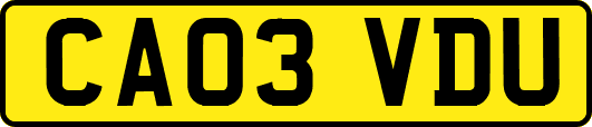 CA03VDU