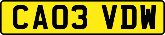 CA03VDW