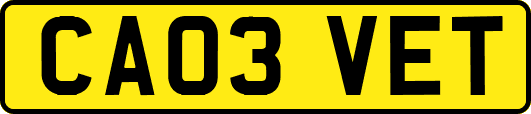 CA03VET