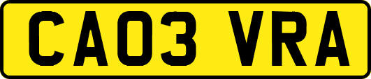 CA03VRA