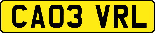 CA03VRL