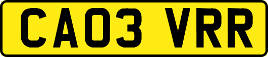 CA03VRR