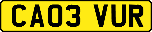 CA03VUR