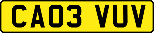 CA03VUV