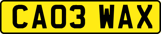 CA03WAX