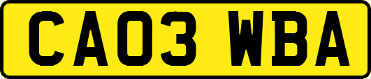 CA03WBA