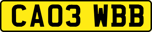 CA03WBB