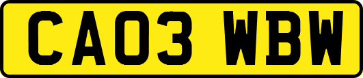 CA03WBW