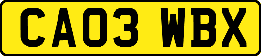CA03WBX