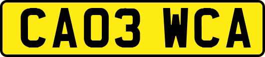 CA03WCA
