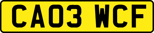 CA03WCF