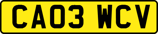 CA03WCV
