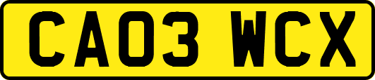 CA03WCX