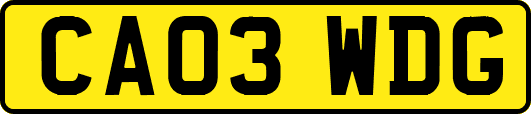 CA03WDG