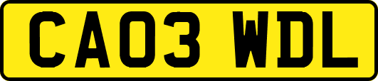 CA03WDL