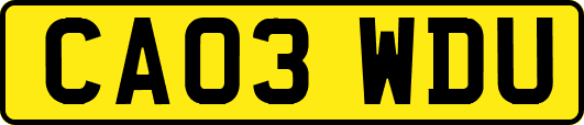 CA03WDU