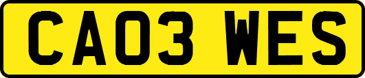 CA03WES