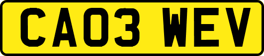 CA03WEV