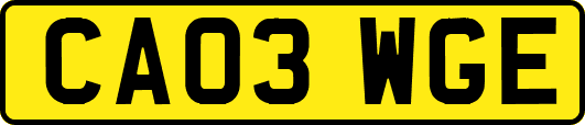 CA03WGE