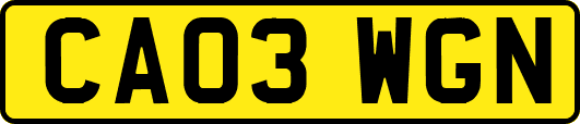CA03WGN