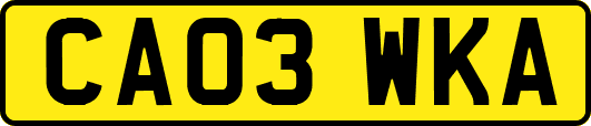 CA03WKA