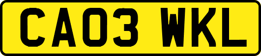 CA03WKL