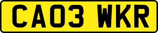 CA03WKR