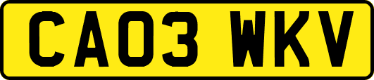 CA03WKV