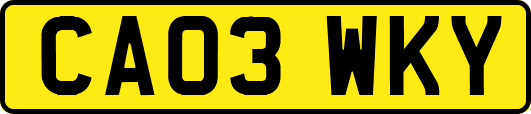 CA03WKY